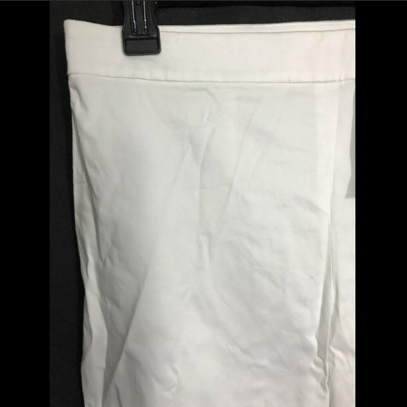 NWT! $265 Theory 'Tonerma Sateen'‎ Stretch Pant White [SZ 8 ] - Picture 5 of 8